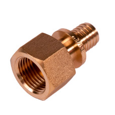 Муфта з внутрішнім різьбленням 16 мм х 1/2" латунний фітинг для системи з натяжною гільзою 405002A-CHE (TECE 705002) Муфта з внутрішнім різьбленням 16 мм х 1/2" латунний фітинг для системи з натяжною гільзою 405002A-CHE (TECE 705002)