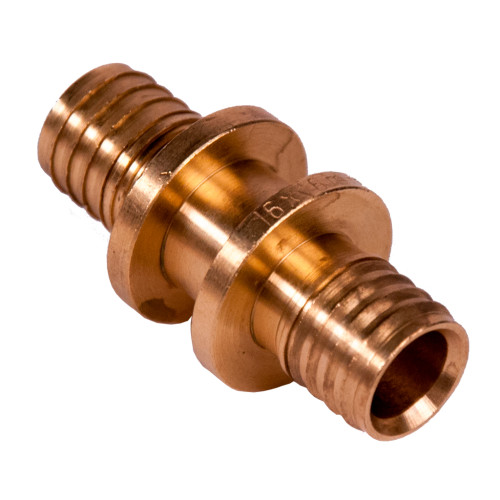 Муфта сполучна 20 мм / 20 мм латунний фітинг для системи з натяжною гільзою 406020A-CHE TECE 706020 Муфта сполучна 20 мм / 20 мм латунний фітинг для системи з натяжною гільзою 406020A-CHE TECE 706020