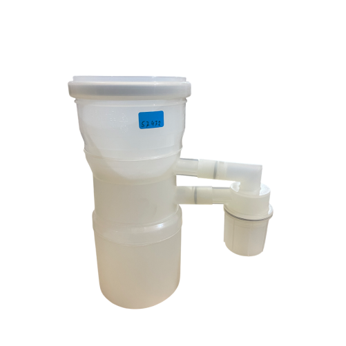 Выходной адаптер с конденсатотводчиком  для дымоходов  конденсационных газовых котлов 110/110 мм KHG 714111110 Baxi Италия