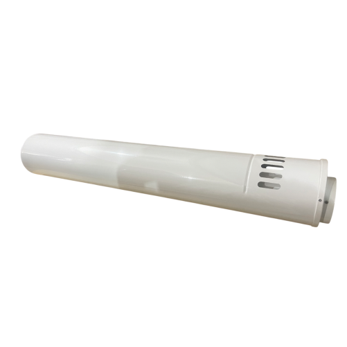 Горизонтальный коаксиальный дымоход 110 мм /160 мм  L  1000 мм Steel полипропилен для газового котла  KUG 714133310 Baxi Италия