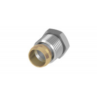 Adapter with nak. Nut 16x3 / 4 
